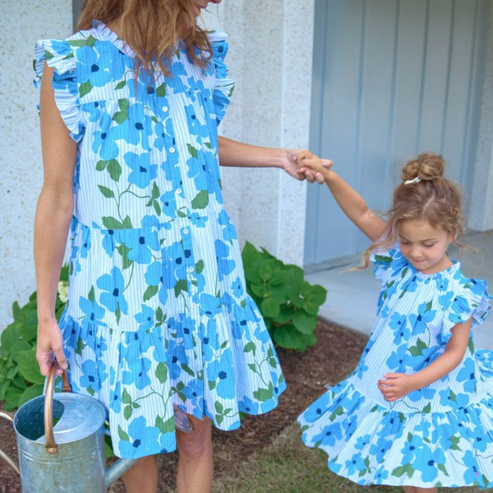 Womens Kalani Dress - Hibiscus Floral