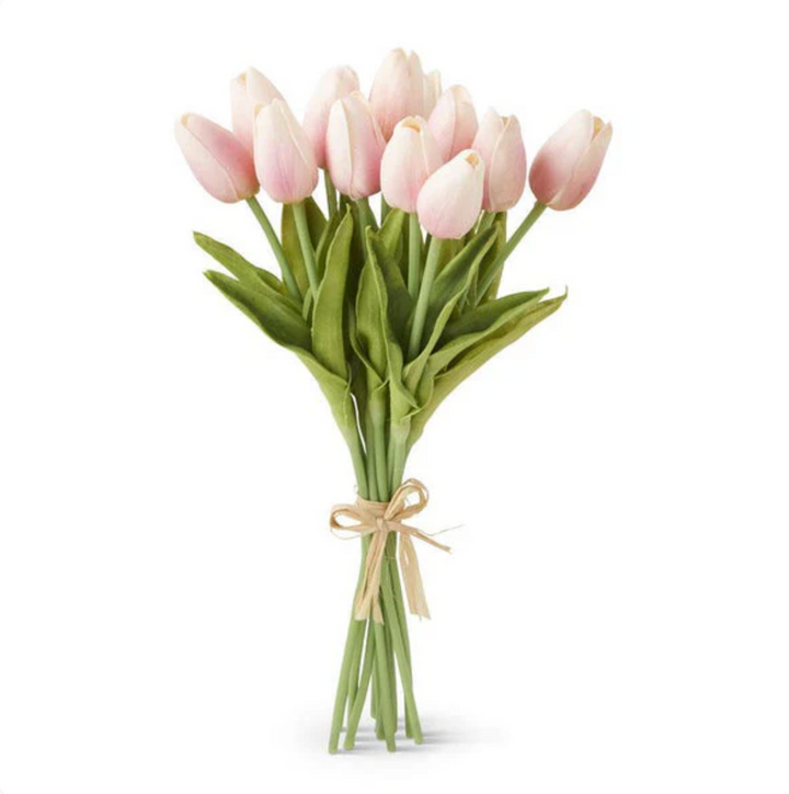Real Touch Mini Tulip Bouquet (12 Stems Per Bundle)