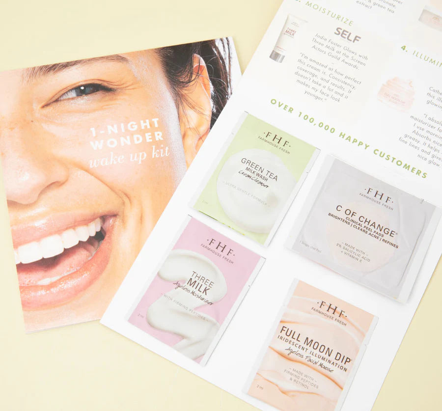 Smooth & Glow 1-Night Wonder Risk-Free Sampler