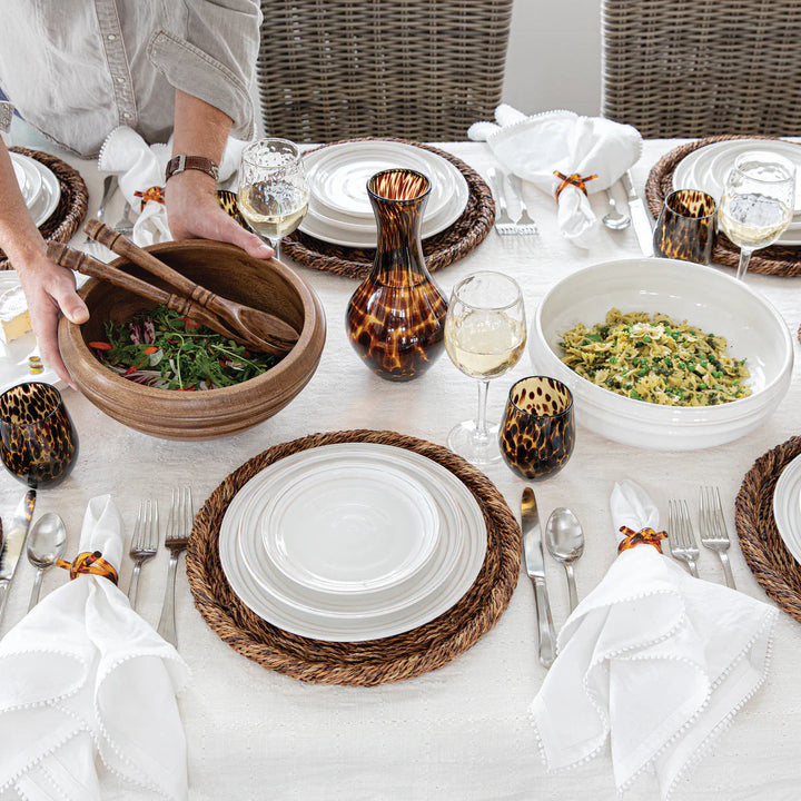 Bilbao Wood Salad Server Set/2pc