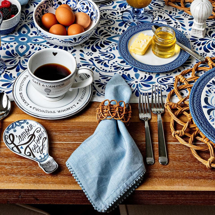 Provence Rattan Napkin Ring - Natural