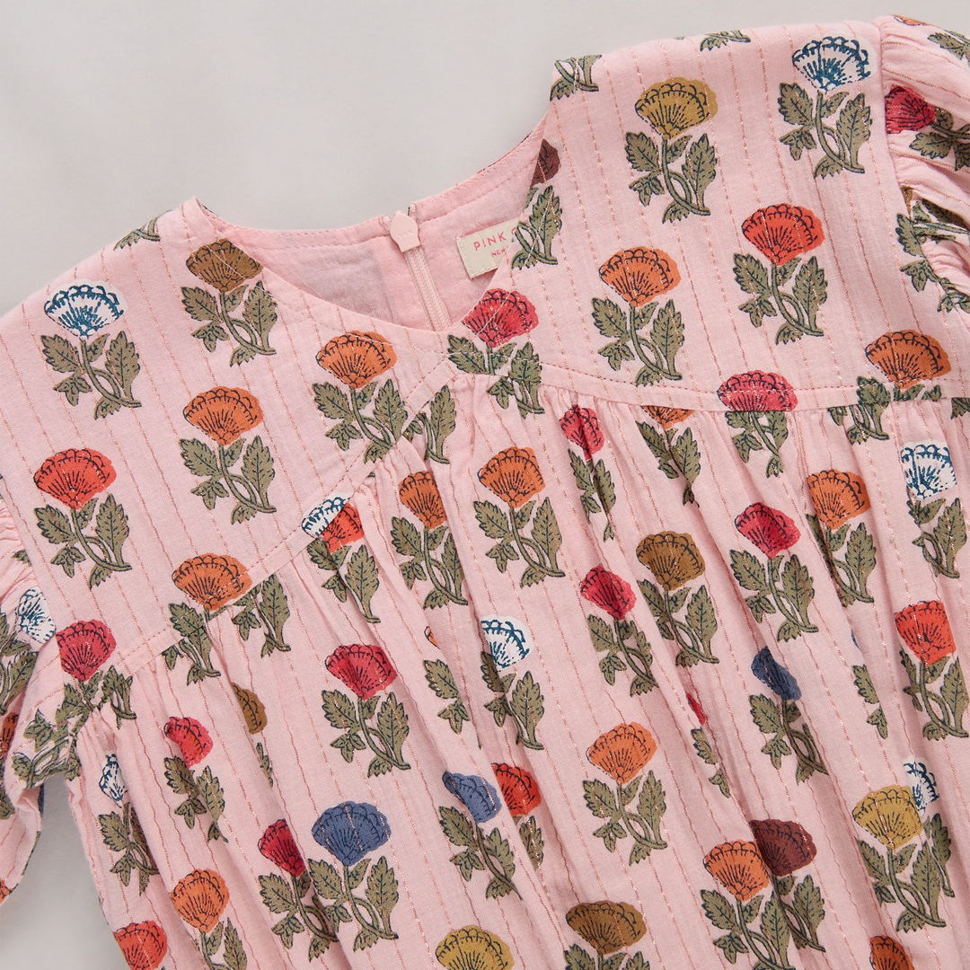 Baby Girls Wynne Bubble - Multi Flower Drop