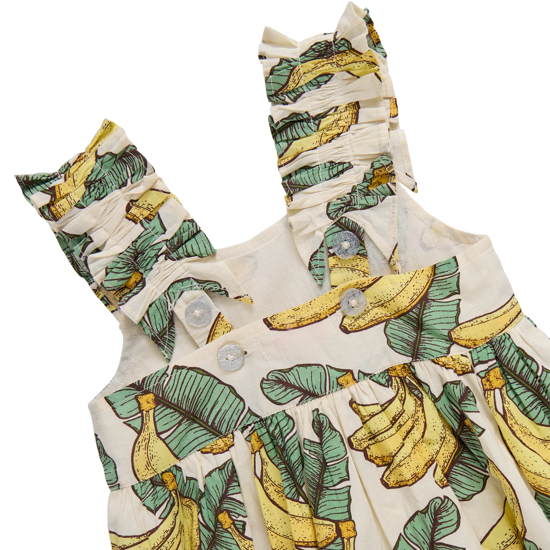 Baby Girls Via Bubble - Banana Leaves