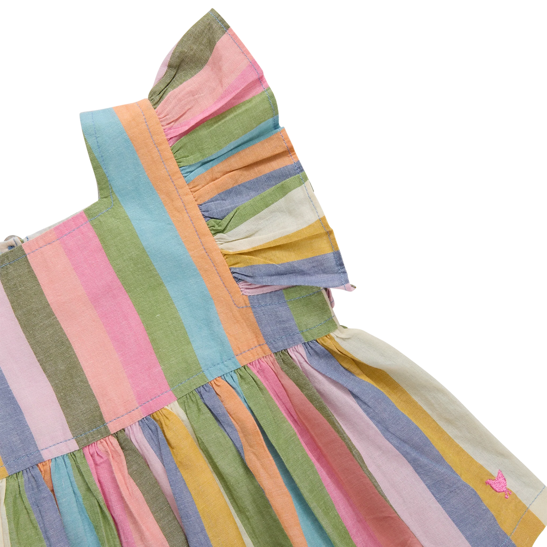 Baby Girls Elsie 2-PC Set - Parade Stripe