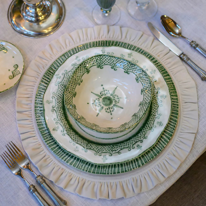 Burano Green Cereal Bowl