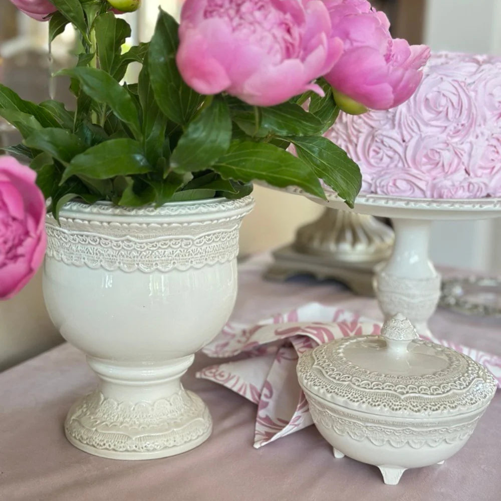 Finezza Small Footed Cachepot
