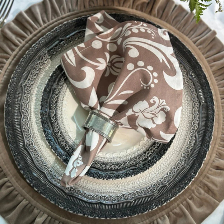 Finezza Grey Salad & Dessert Plate