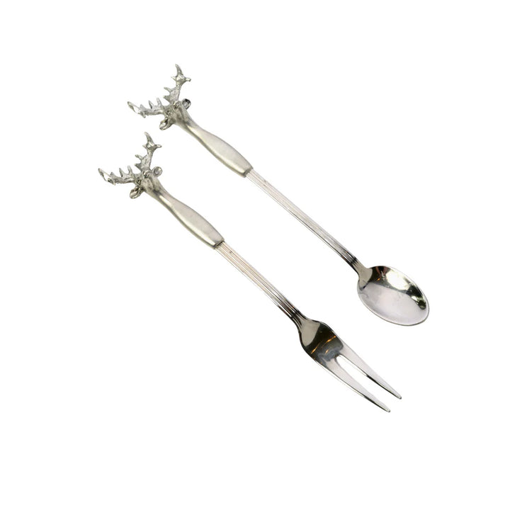 Stag Appetizer Serving Fork