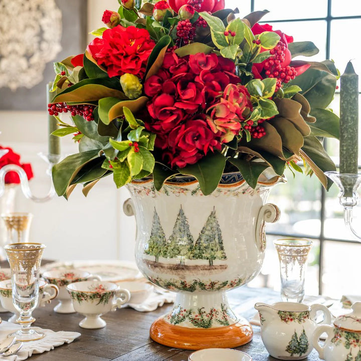 Natale Footed Cachepot/Ice Bucket