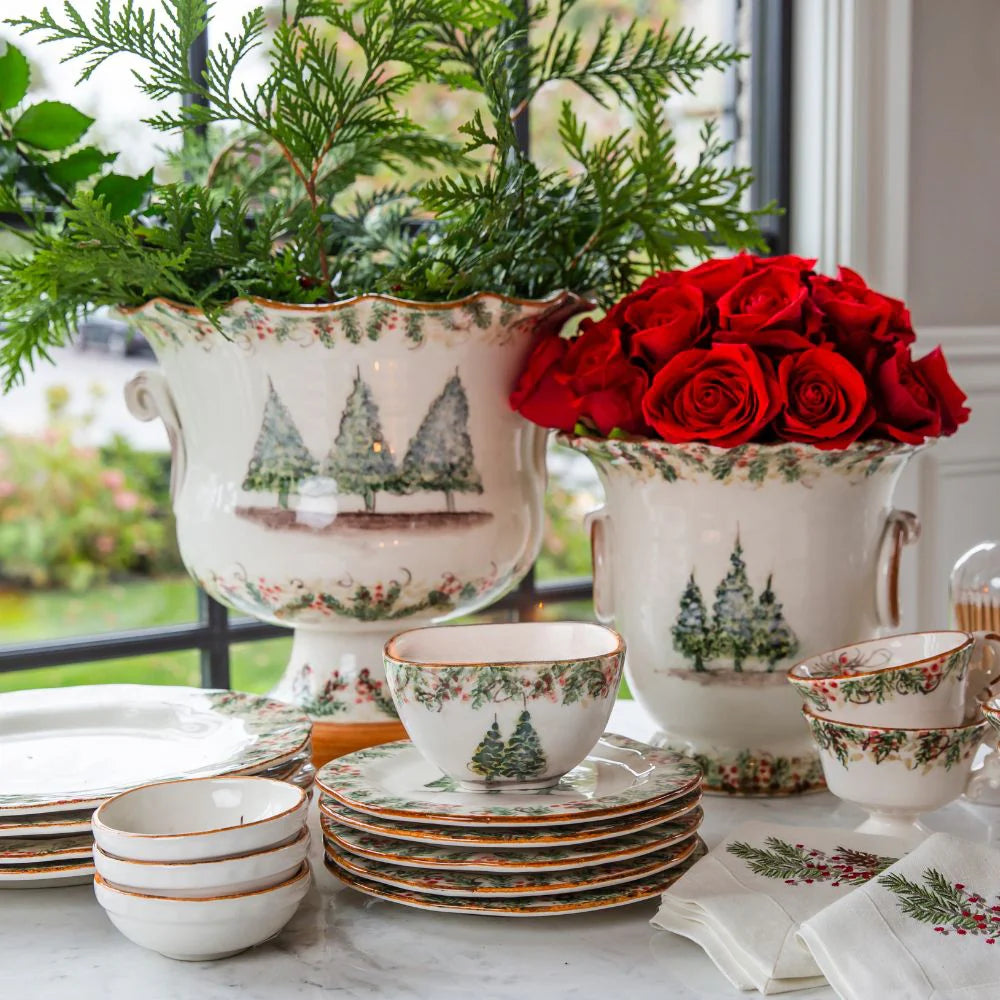 Natale Footed Cachepot/Ice Bucket
