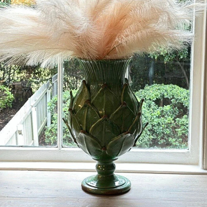 Scavo Harvest Urn - Green