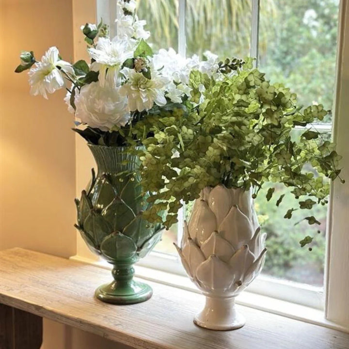 Scavo Harvest Urn - Green