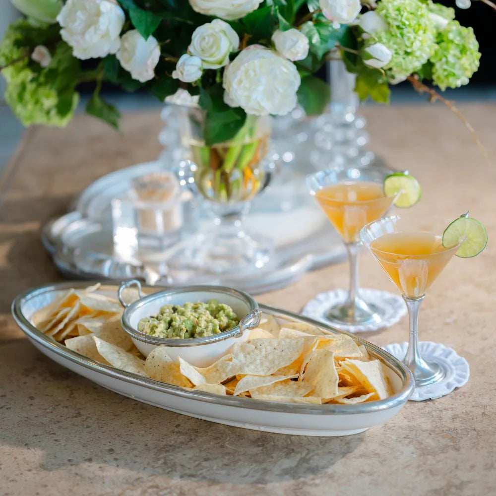 Tuscan Oval Fish Platter
