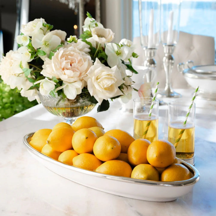 Tuscan Oval Fish Platter