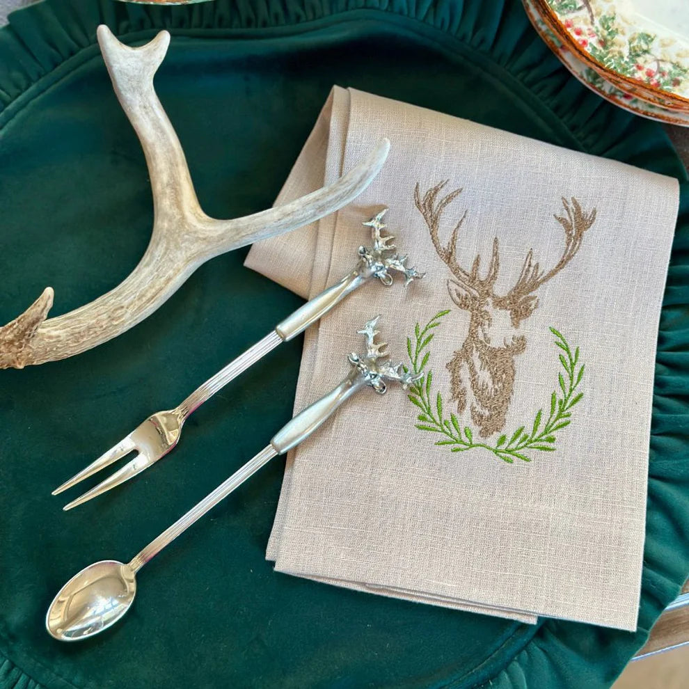 Stag Appetizer Serving Spoon