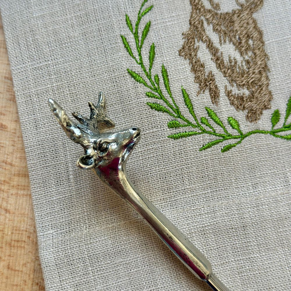 Stag Appetizer Serving Spoon