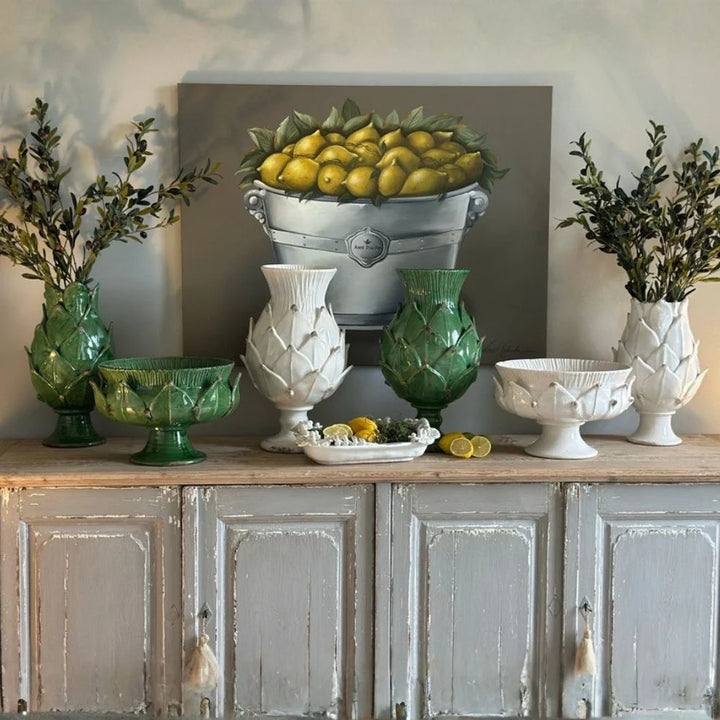 Scavo Harvest Vase - Green