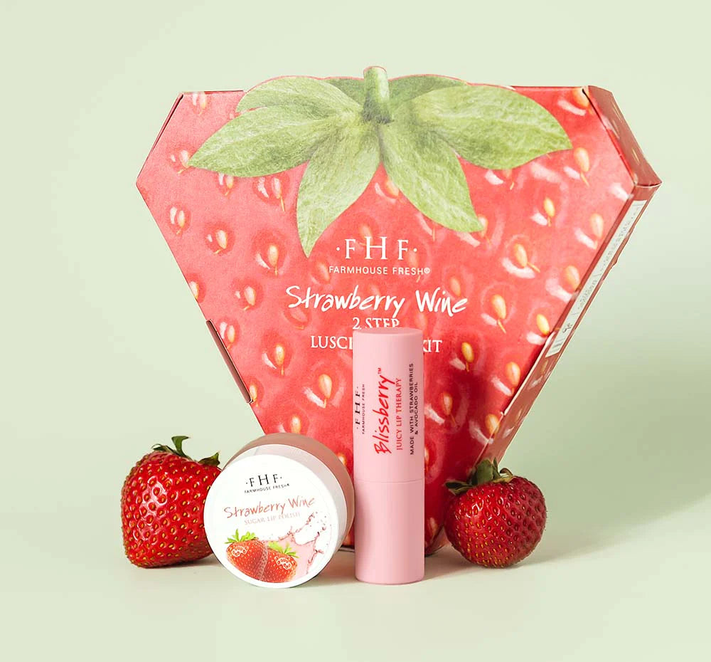 Strawberry Wine 2-Step Luscious Lip Kit