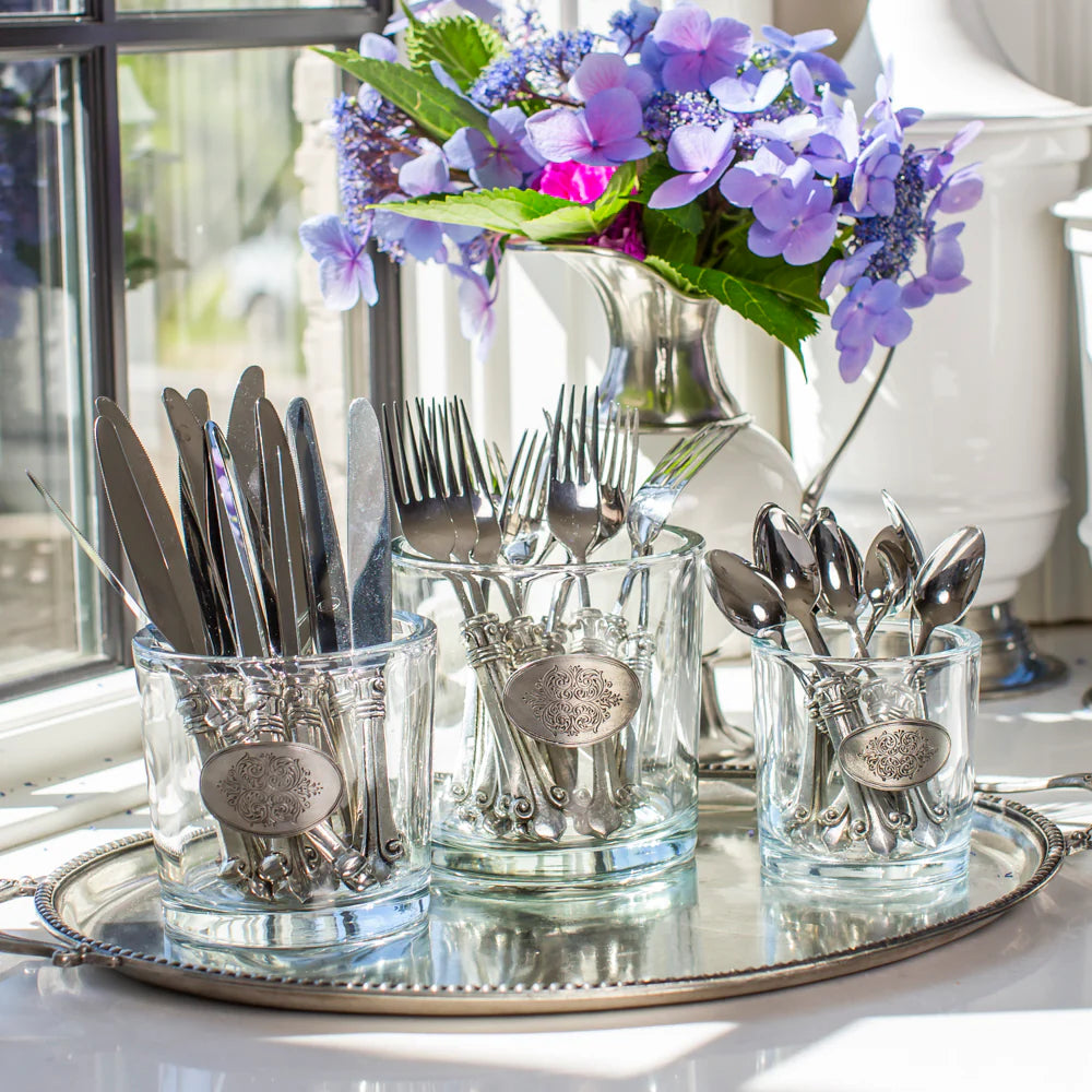 Damasco Medium Glass Vessel