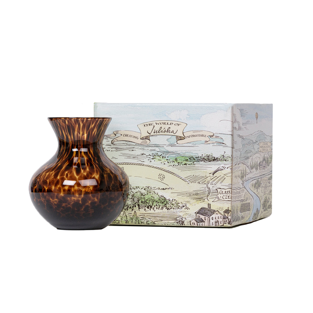 Puro 6" Vase - Tortoiseshell