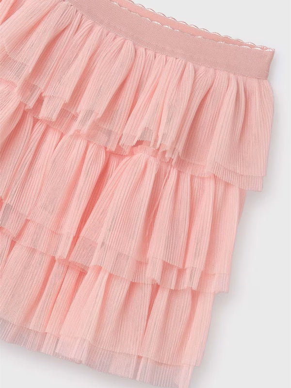 Tulip Rose Tulle Skirt
