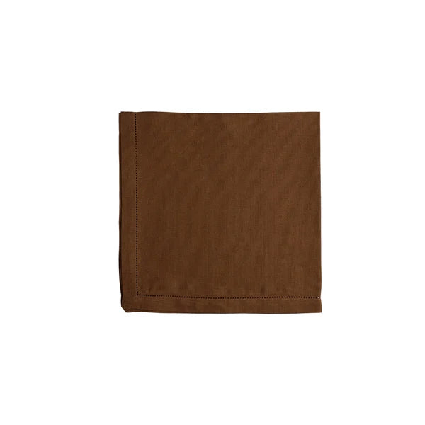 Tessuti Chocolate Brown Napkins - Set of 4
