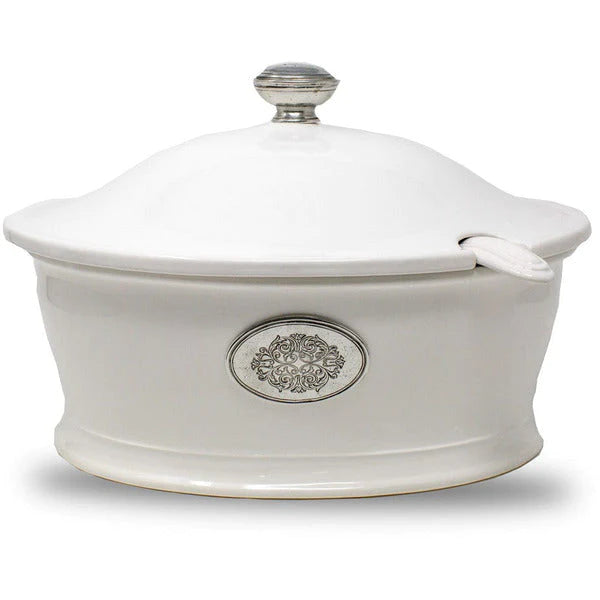 Tuscan Large Oval Tureen with Ladle