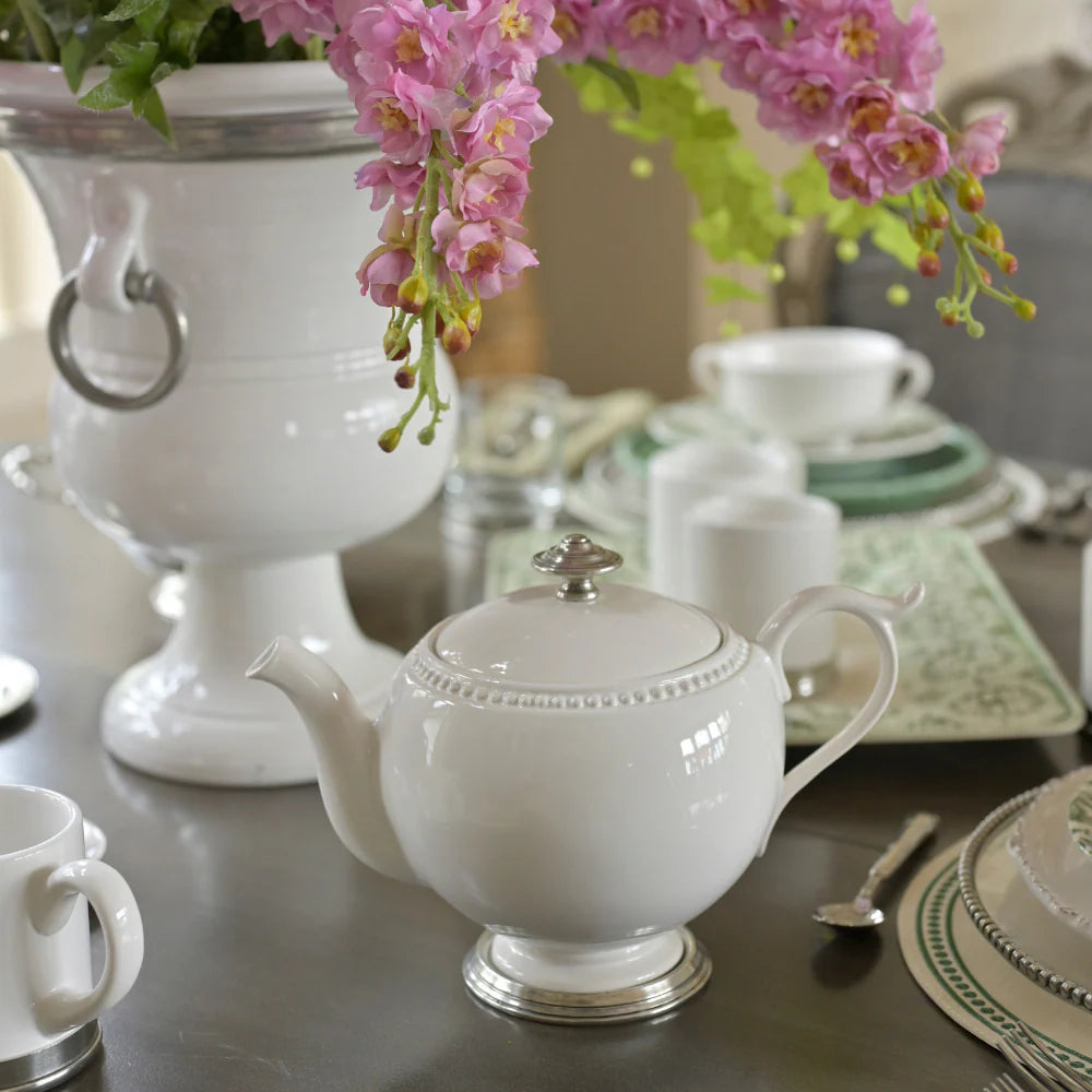 Tuscan Beaded Teapot