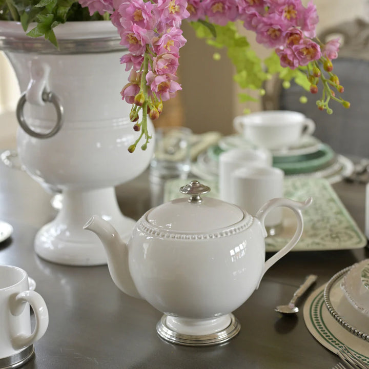 Tuscan Beaded Teapot