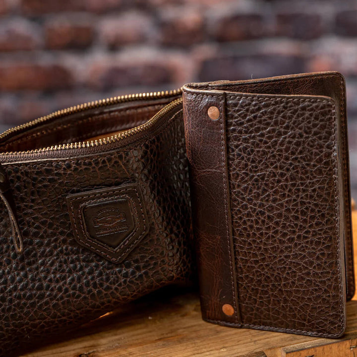Theodore Leather Passport Wallet