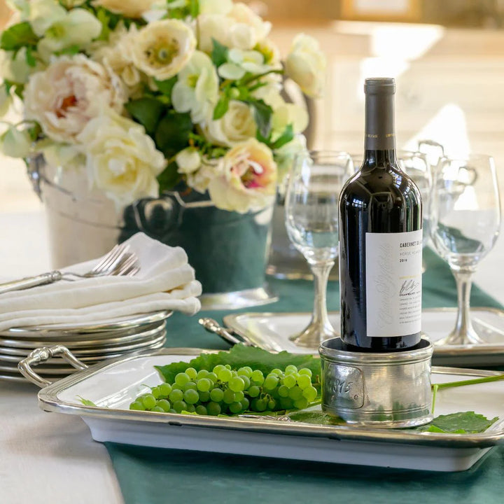 Tuscan Rectangular Tray with Handles