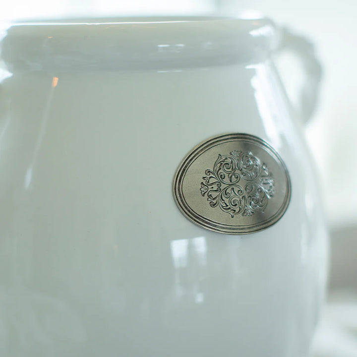 Tuscan Vase With Rope Handles