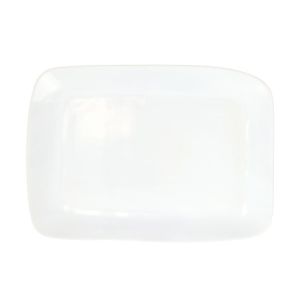 Aria White Rectangular Platter