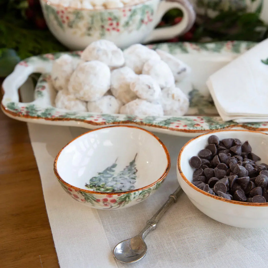 Natale Small Oval Bowl - Set of 2