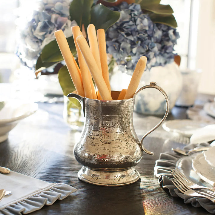 Vintage Pitcher with Deer