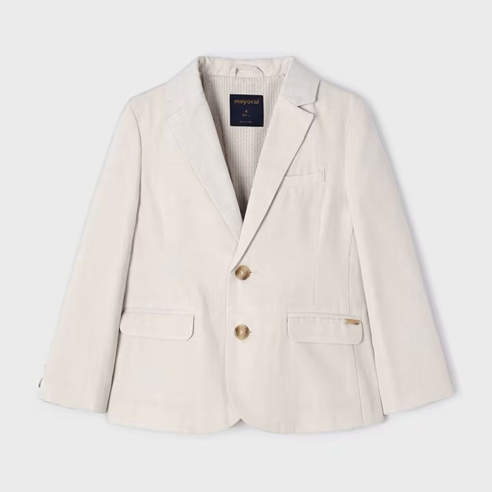 Raffia Linen Jacket