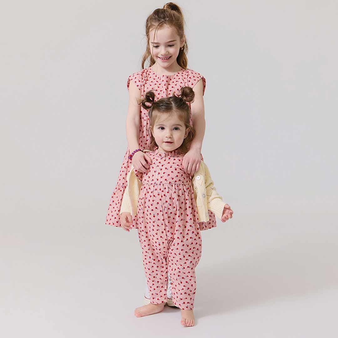 Baby Girls Jennifer Jumper - Pink Tiny Roses