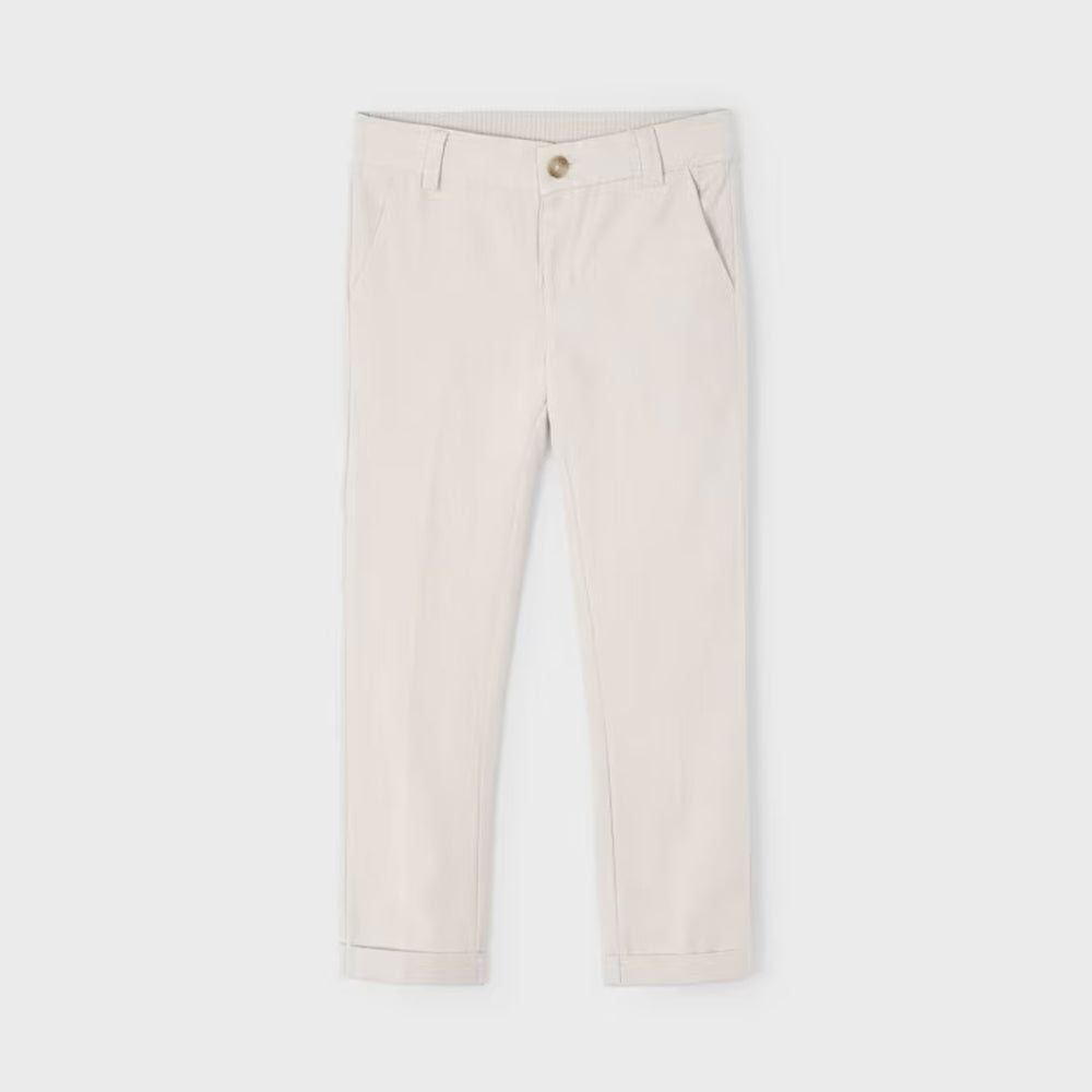 Raffia Linen Suit Pants