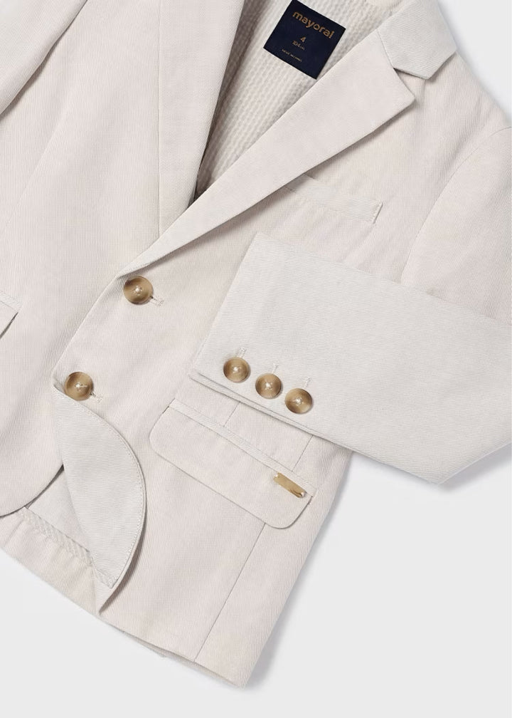 Raffia Linen Jacket