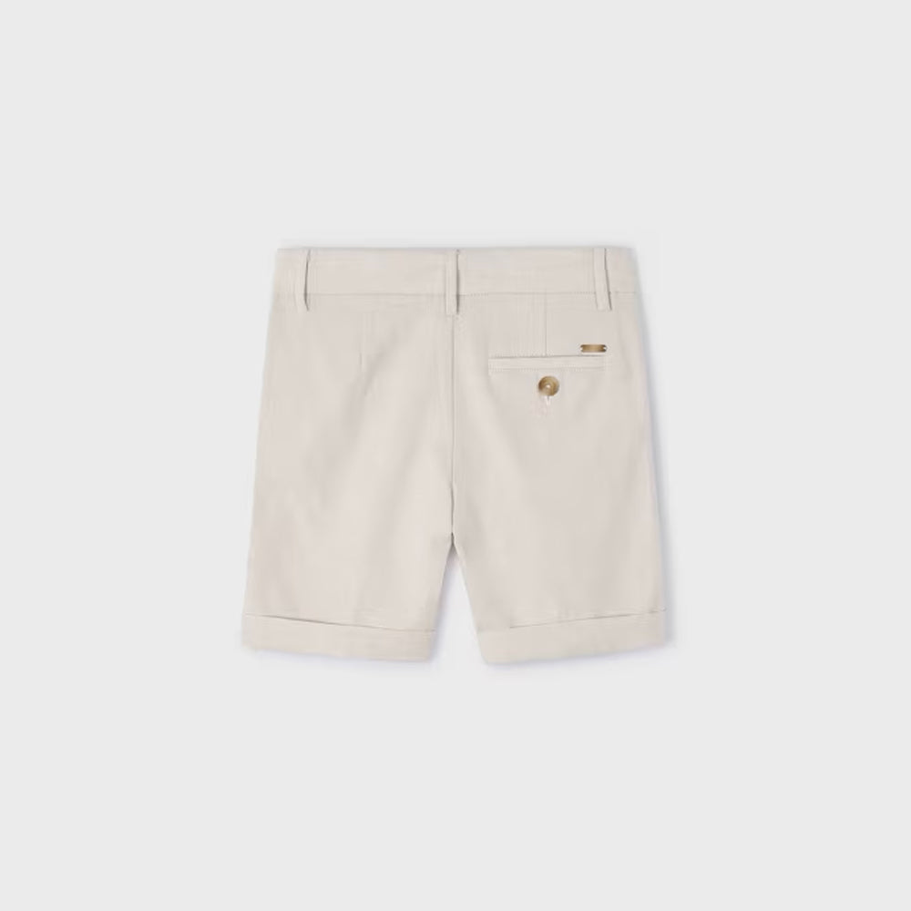 Raffia Linen Suit Shorts