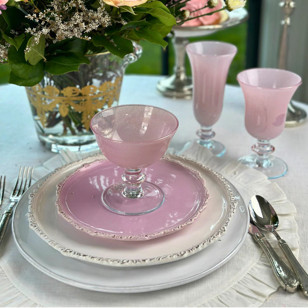 Imperial Salad/Dessert Plate - Light Pink