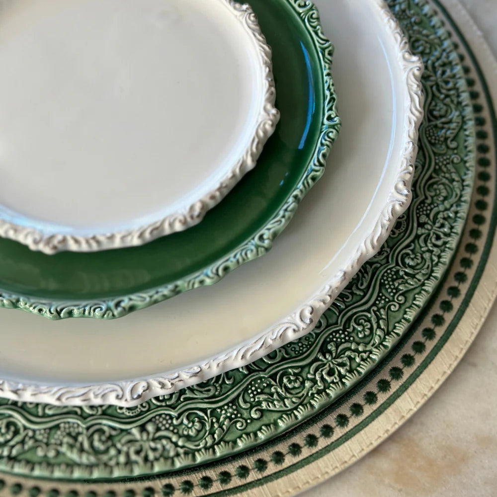 Imperial Salad/Dessert Plate - Italian Green