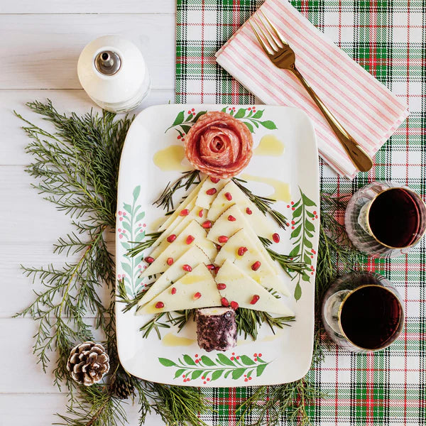 Aria Holiday Rectangular Platter