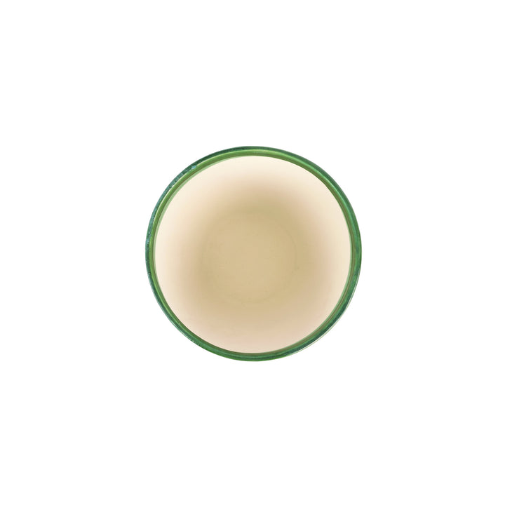 Viva Garden Green Reactive Medium Cachepot