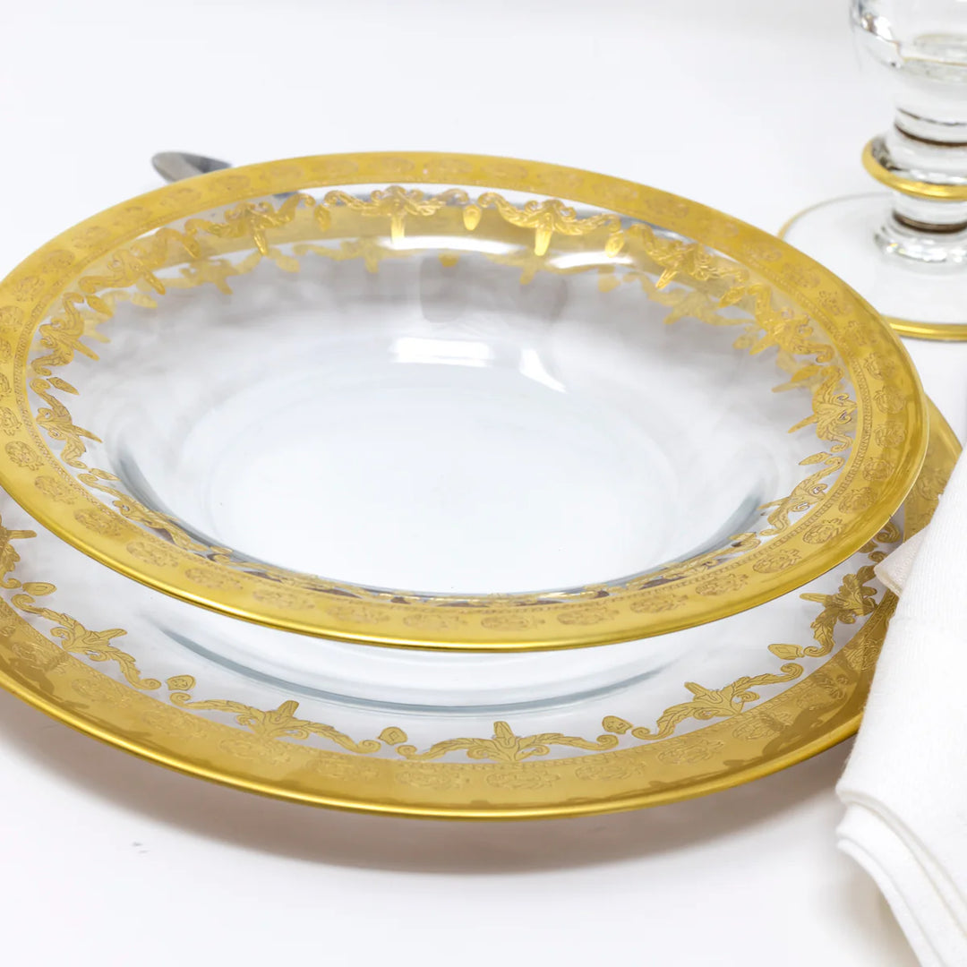 Vetro Gold Pasta/Soup Bowl