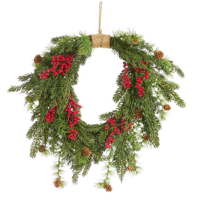 Cedar & Berry Wreath