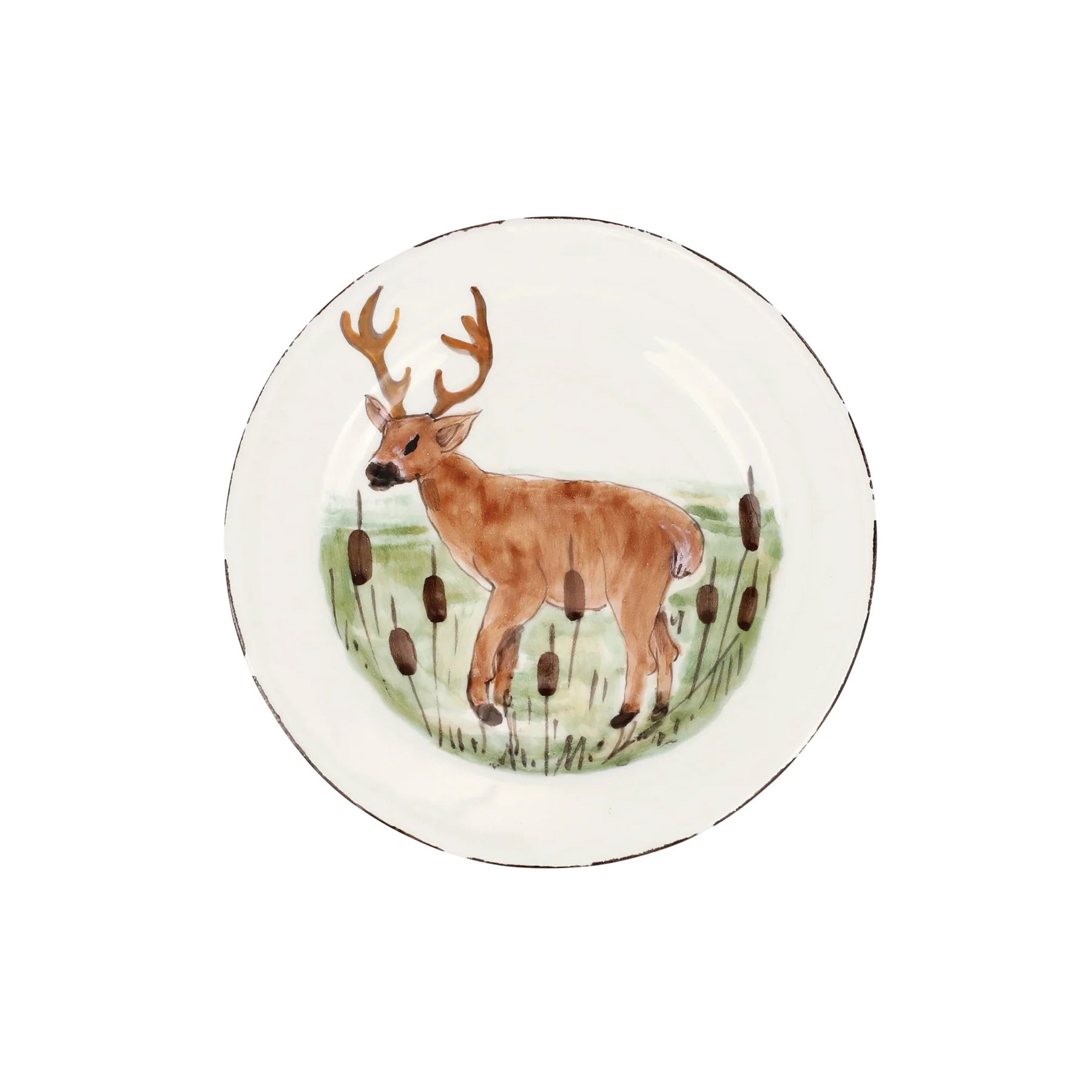 Wildlife Deer Salad Plate