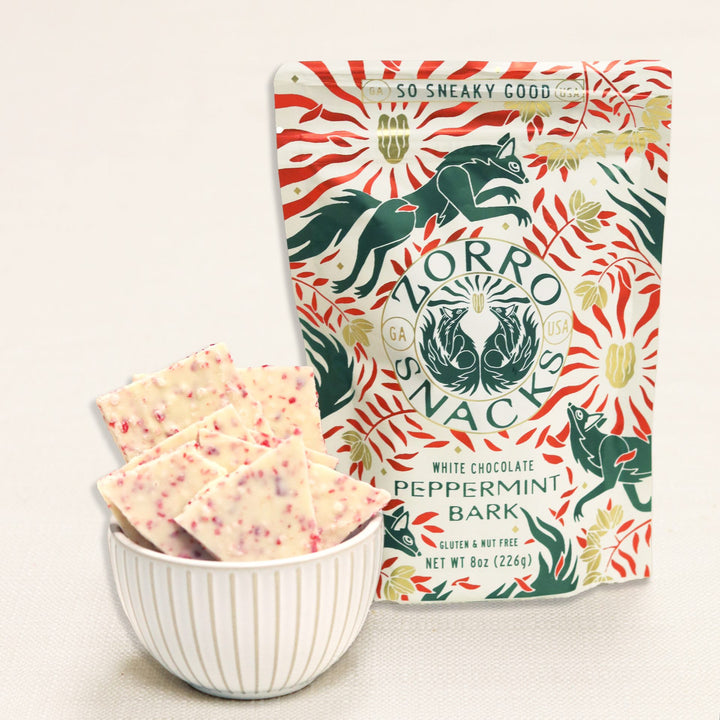 White Chocolate Peppermint Bark