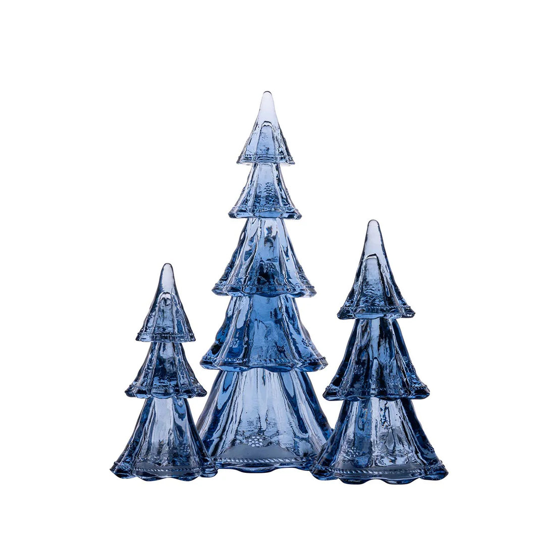 Berry &amp; Thread 10.5" Tree Set/3pc - Blue