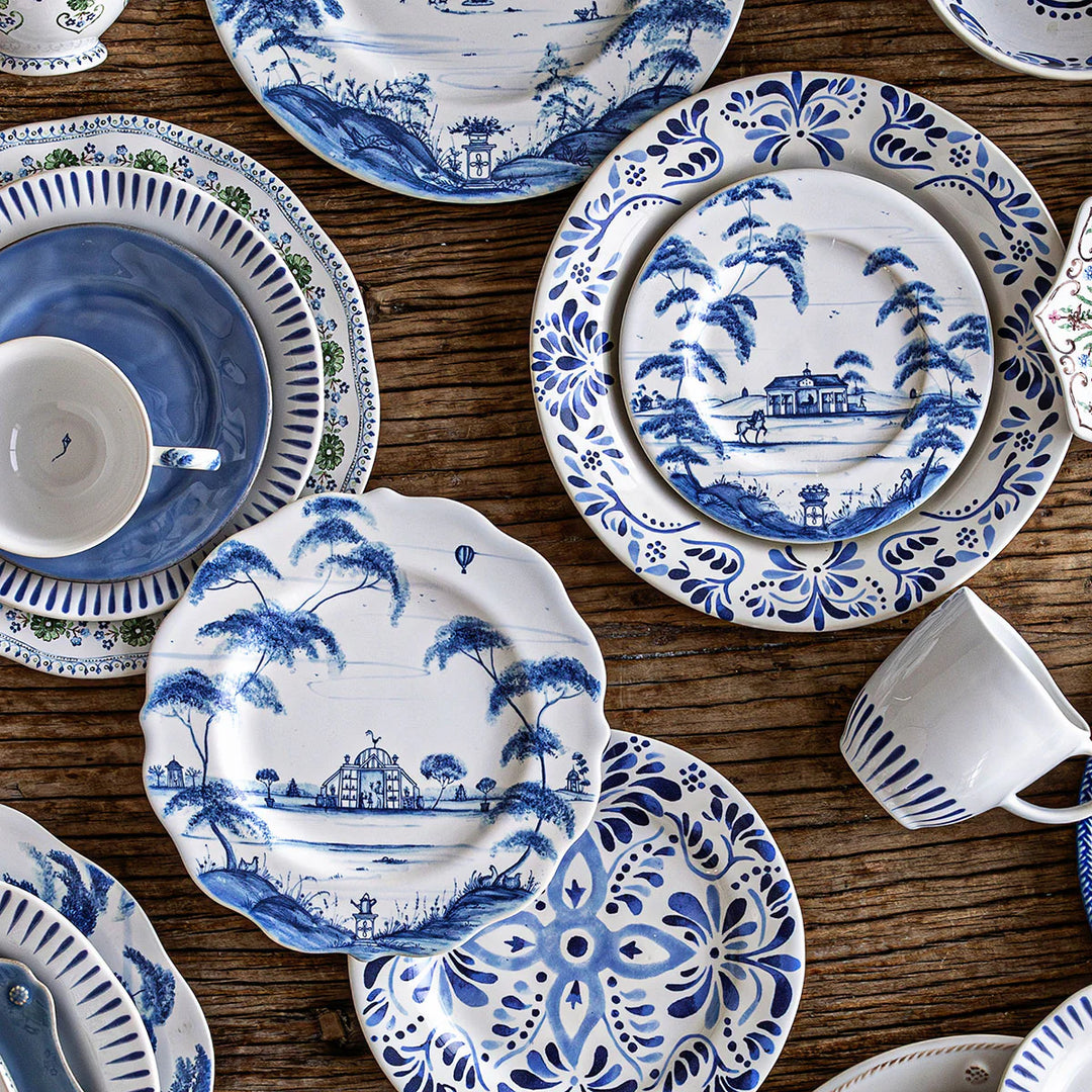 Country Estate Dessert/Salad Plate - Delft Blue